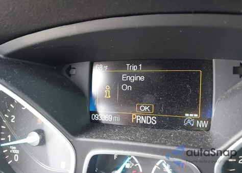 2017 Ford Escape Se из США, поврежденный, VIN 1FMCU0G93HUA24394